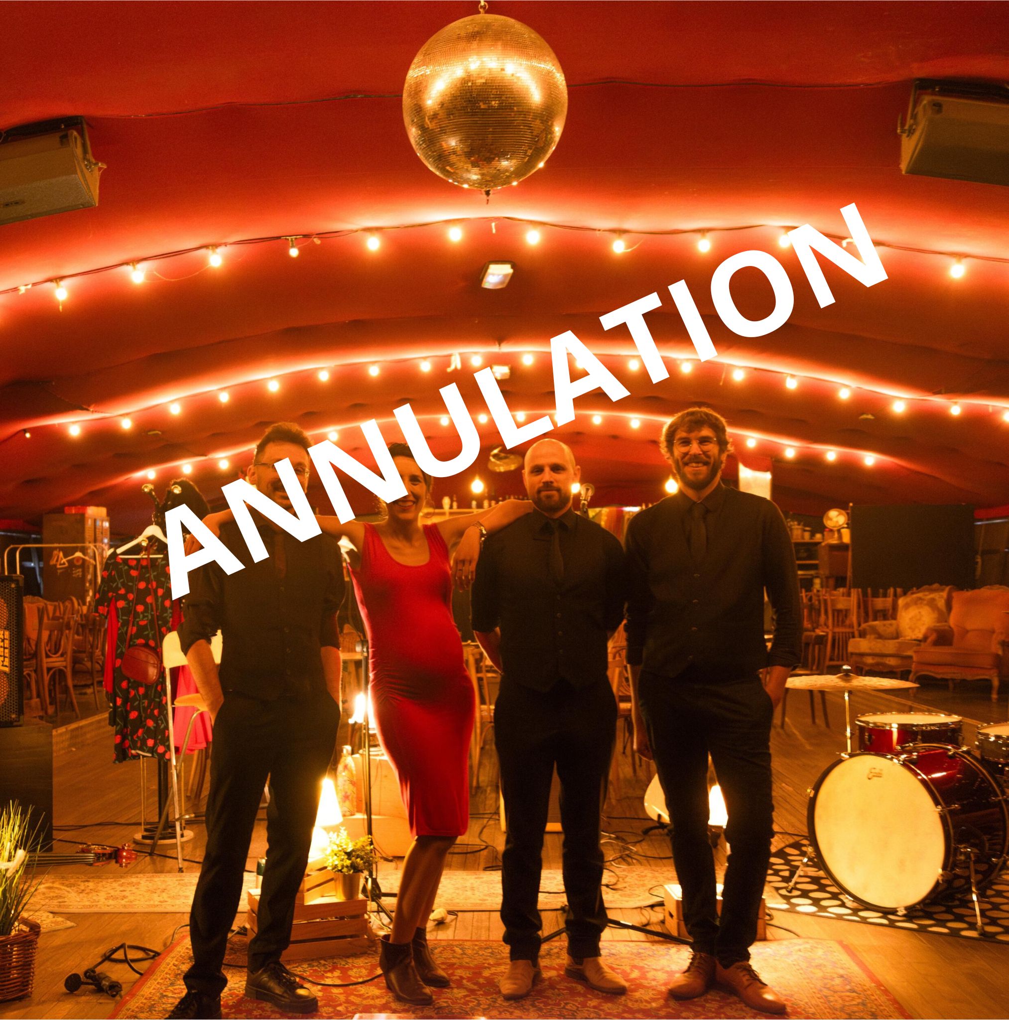 ANNULATION – SAM 25/01 Killbilly